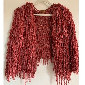 Fringe cardigan